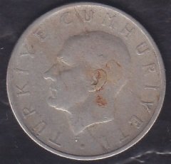1957 Yılı 1 Lira