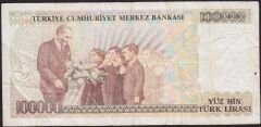 7.Emisyon 2.Tertip 100000 Lira E57 083883 Çok Temiz