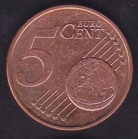 Avrupa Birliği 5 Euro Cent 2009 A Almanya