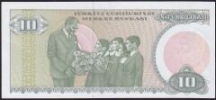 7.Emisyon 1.Tertip 10 Lira B15 403497 Çil