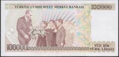 7.Emisyon 2.Tertip 100000 Lira E41 537316 Çil