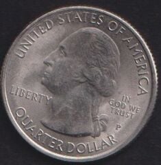 Amerika Çeyrek Dolar 2015 P Hatıra Saratoga Ulusal Tarihi Parkı