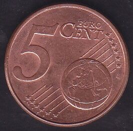 Avrupa Birliği 5 Euro Cent 2009 Hollanda