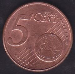 Avrupa Birliği 5 Euro Cent 2009 Hollanda