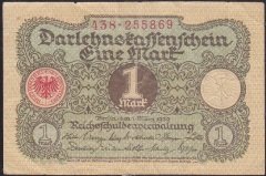 Almanya 1 Mark 1920 Çok Temiz +