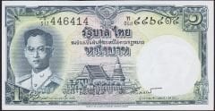 Tayland 1 Baht 1955 Çil Pick 74d