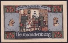 Almanya 75 Pfennig Notgeld 1921 Çil