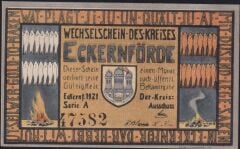 Almanya 50 Pfennig Notgeld 1921 Çil