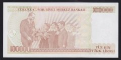 7.Emisyon 3.Tertip 100000 Lira J01 521616 Çilaltı Çil