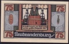 Almanya 75 Pfennig Notgeld 1921 Çil