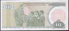 7.Emisyon 1.Tertip 10 Lira B08 840789 Çilaltı