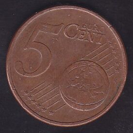 Avrupa Birliği 5 Euro Cent 2010 A Almanya