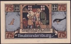 Almanya 75 Pfennig Notgeld 1921 Çil