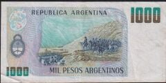 Arjantin 1000 Pesos 1983 Çok Temiz+ Pick 317b