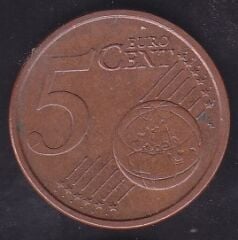 Avrupa Birliği 5 Euro Cent 2010 İtalya