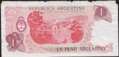 Arjantin 1 Peso 1983 Haliyle Pick 311b