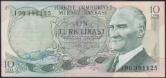 6.EMİSYON 2.TERTİP 10 LİRA I90 391125 ÇÇT