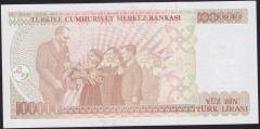 7.EMİSYON 3.TERTİP 100000 LİRA F74 661678 ÇİLALTI ÇİL