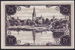 Almanya 75 Pfennig Notgeld 1921 Çil