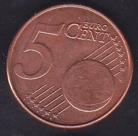 Avrupa Birliği 5 Euro Cent 2010 Belçika
