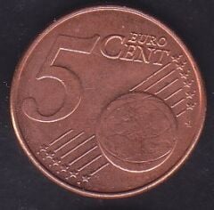 Avrupa Birliği 5 Euro Cent 2010 Belçika