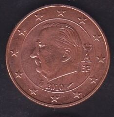Avrupa Birliği 5 Euro Cent 2010 Belçika
