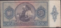 Macaristan 20 Pengo 1941 Temiz +