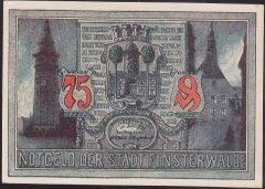 ALMANYA 75 PFENNİG NOTGELD 1921 ÇİL
