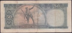 5.Emisyon 4.Tertip 50 Lira U3 027559 Çok Temiz