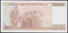 7.EMİSYON 3.TERTİP 100000 LİRA F76 173695 ÇİL