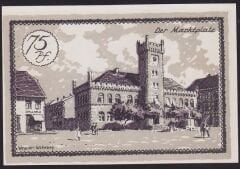 Almanya 75 Pfennig Notgeld 1921 Çil