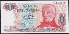 Arjantin 1 Peso 1983 Çilaltı Çil Pick 311b