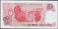 Arjantin 1 Peso 1983 Çilaltı Çil Pick 311b