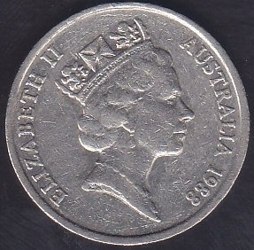 AVUSTURALYA 10 CENT 1988