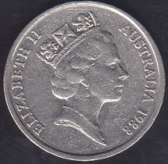AVUSTURALYA 10 CENT 1988
