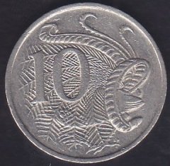 AVUSTURALYA 10 CENT 1988