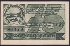 Almanya 75 Pfennig Notgeld 1921 Çil