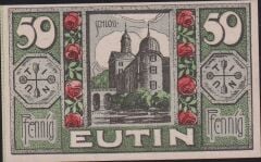 Almanya 50 Pfennig Notgeld 1920 Çil