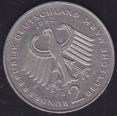 Almanya 2 Mark 1992 G