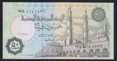 Mısır 50 Piastres 2002 Çil Pick 62h