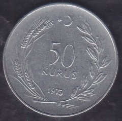 1973 Yılı 50 Kuruş