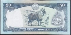 Nepal 50 Rupi 1983 Çil Pick 33c