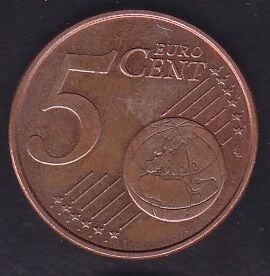 Avrupa Birliği 5 Euro Cent 2010 Hollanda