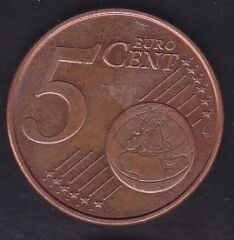 Avrupa Birliği 5 Euro Cent 2010 Hollanda