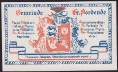 Almanya 75 Pfennig Notgeld 1921 Çil