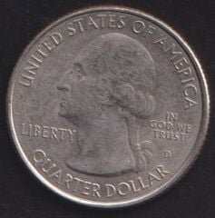 Amerika Çeyrek Dolar 2015 D Hatıra Mavi Ridge Park Yolu