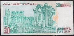 7.Emisyon 20 000 000 Lira G22 149004 Çok Temiz