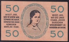 ALMANYA 50 PFENNİNG NOTGELD 1920 ÇİL