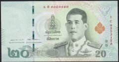 Tayland 20 Baht 2018 Çok Temiz+