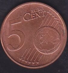 Avrupa Birliği 5 Euro Cent 2010 Avusturya
